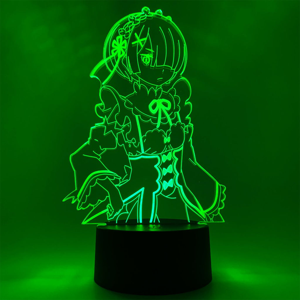 Re:Zero Ram Otaku Lamp