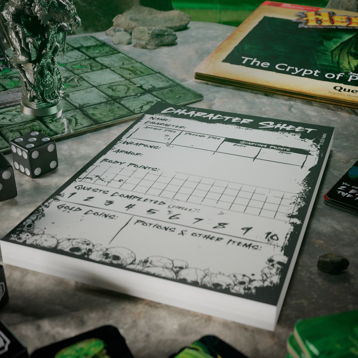 HeroQuest Joe Manganiello's The Crypt of Perpetual Darkness Quest Pack