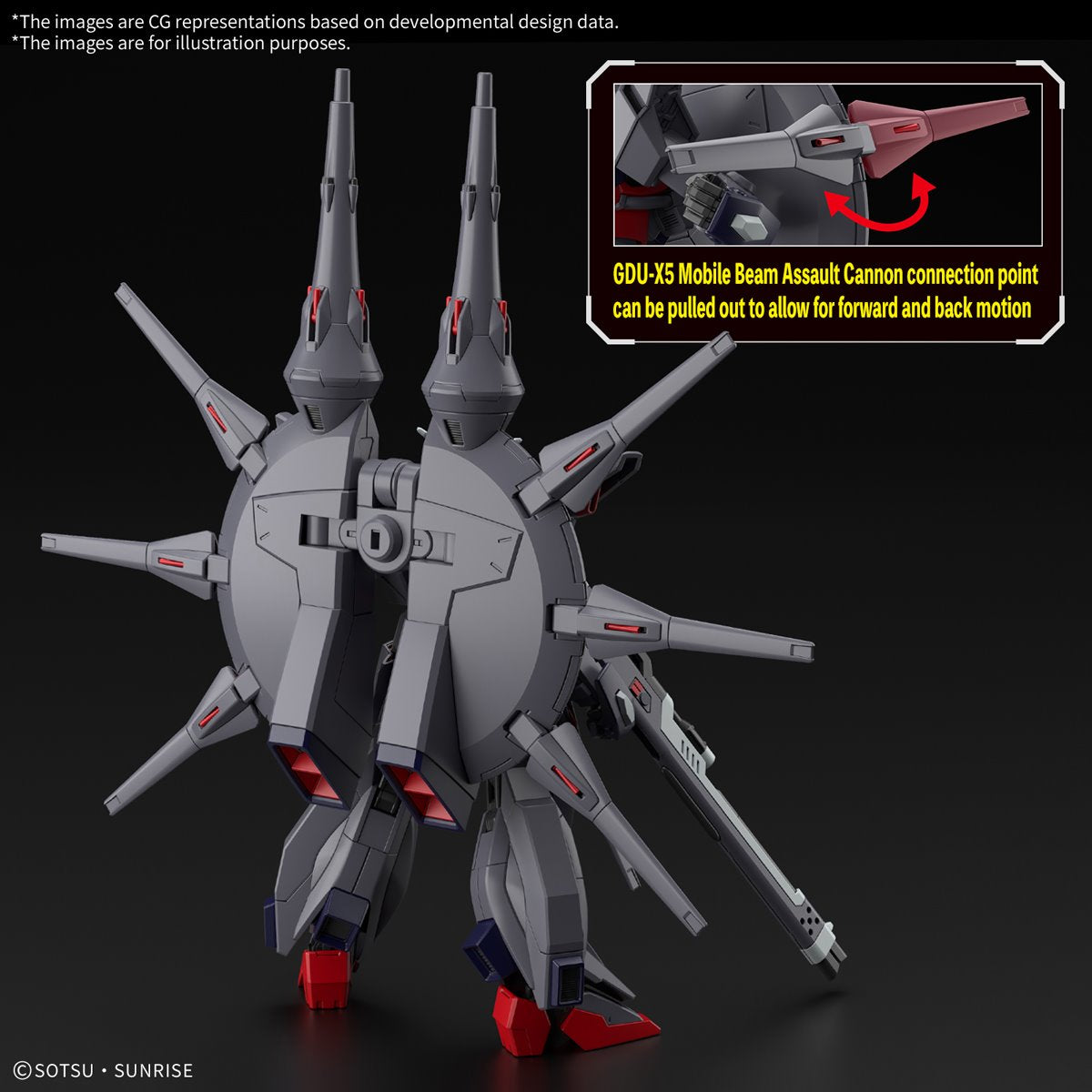Mobile Suit Gundam Seed Destiny Legend Gundam High Grade 1:144 Scale Model Kit