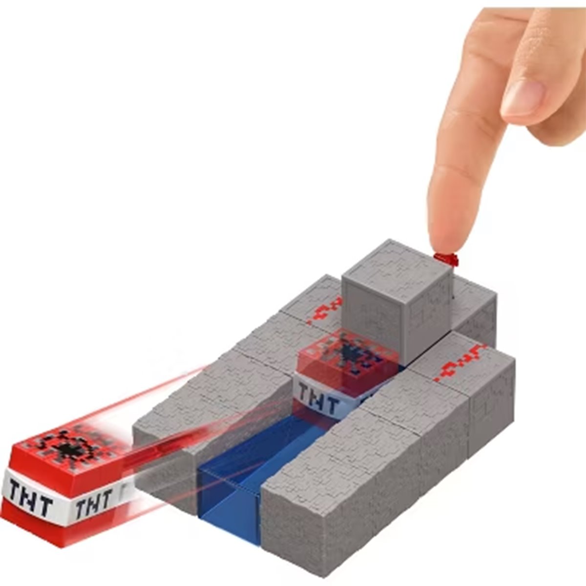 Minecraft Redstone Charged Steve  3 1/4-Inch Scale Action Figure