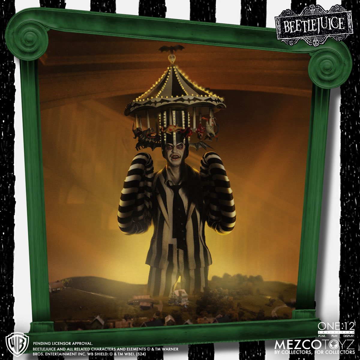 Beetlejuice Deluxe Edition One:12 Collective Action Figure
