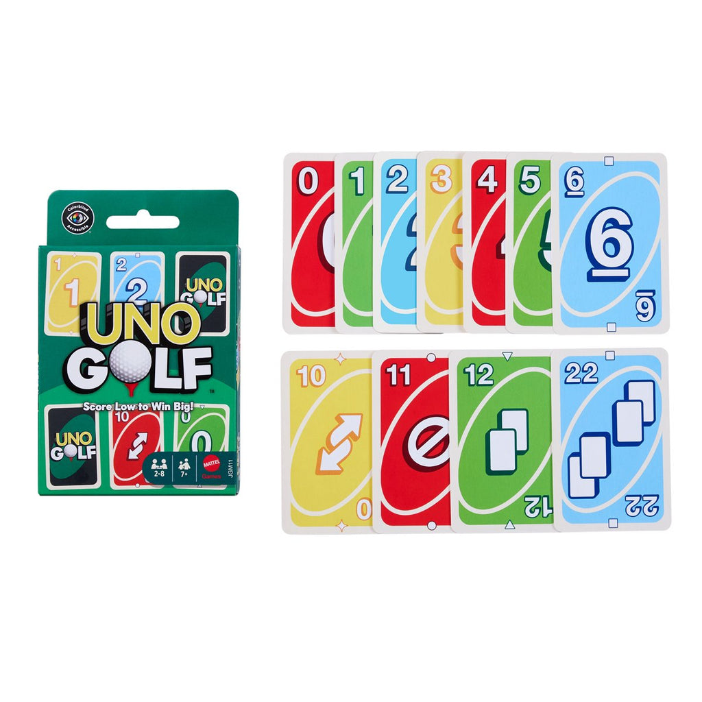 UNO Golf Card Game