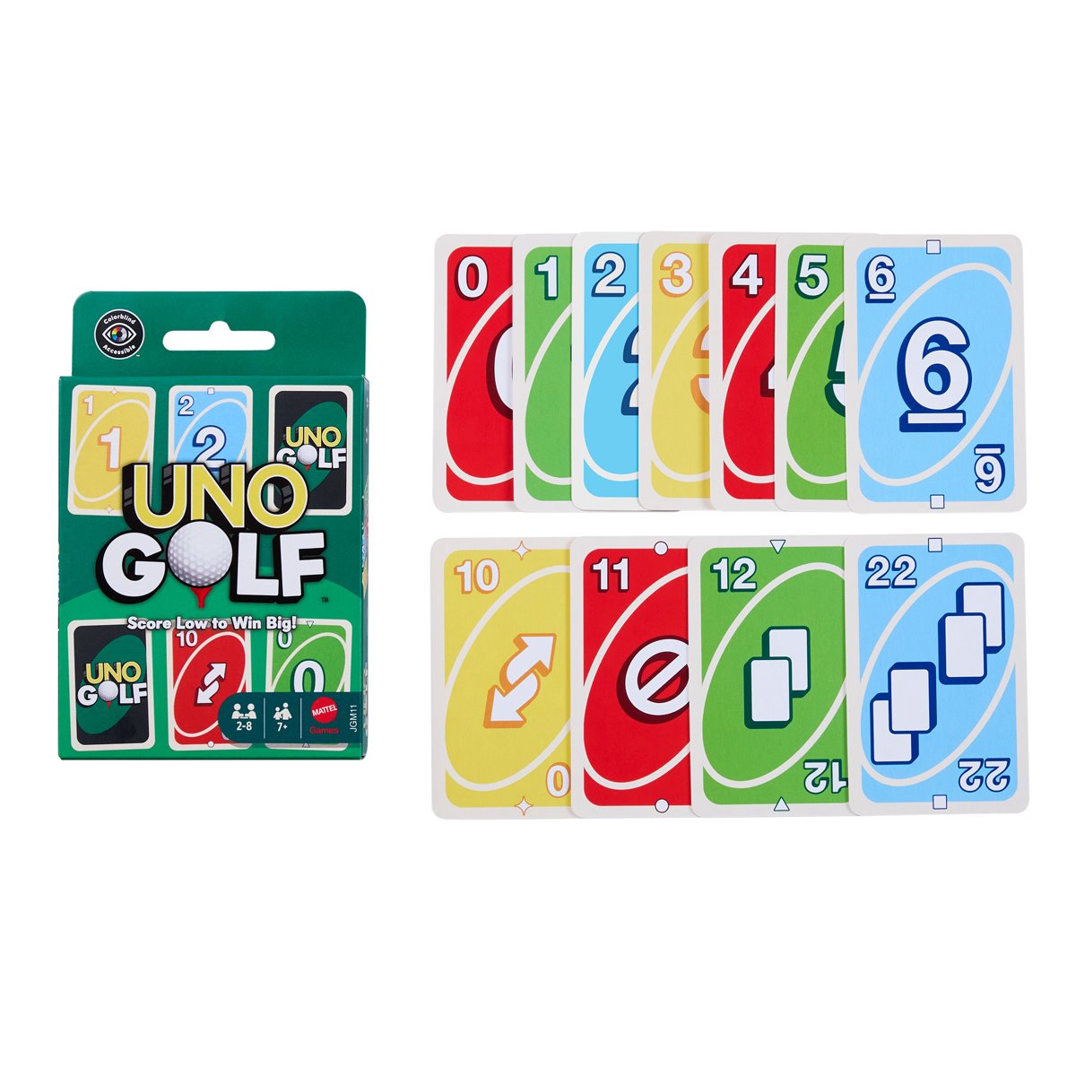 UNO Golf Card Game