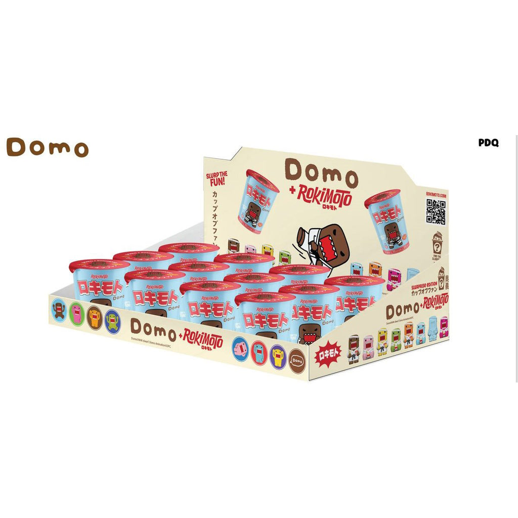 Domo-Kun Rokimoto Wave 6 Cup Random Vinyl Figure