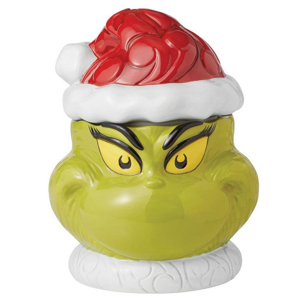 Dr. Seuss Grinch Naughty and Nice Double-Sided Cookie Jar