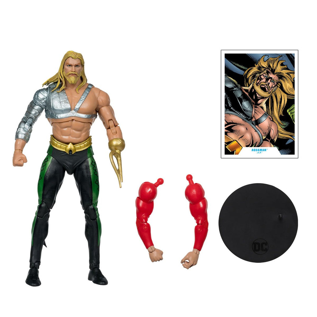 DC Build-A Wave 12 Justice League of America Aquaman 7-Inch Scale Action Figure
