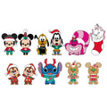 Disney Classic Holiday 2024 Edition 3D Foam Bag Clip Random 6-Pack