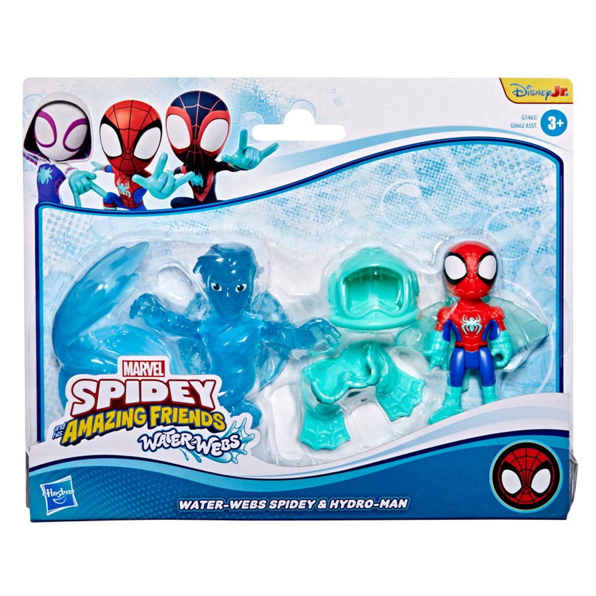 Spidey and his Amazing Friends Water-Webs Spidey & Hydro-Man Action Figures