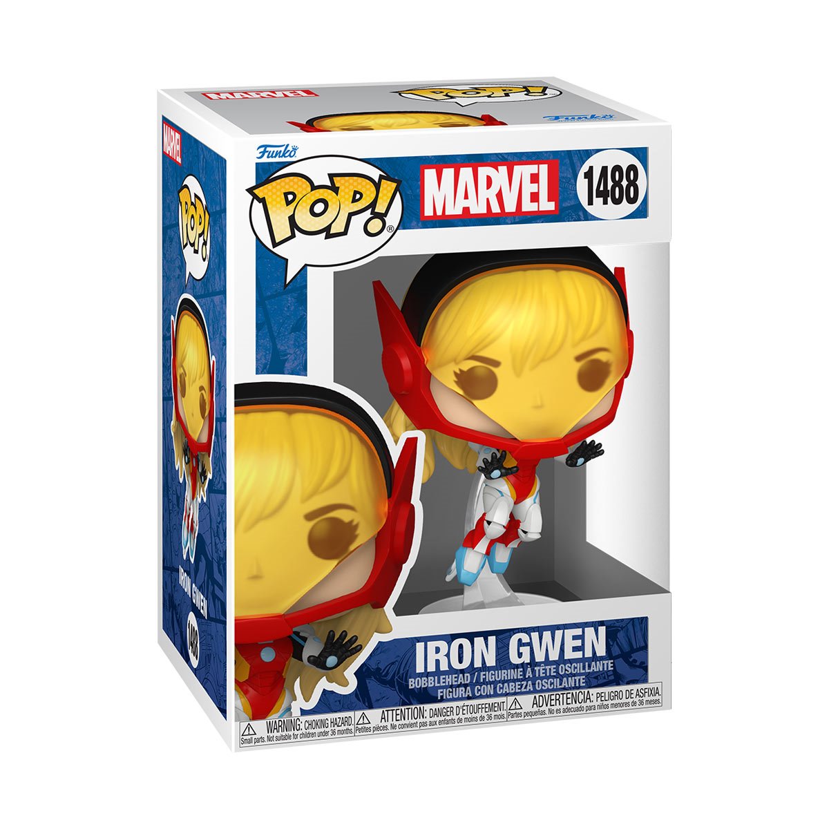 Spider-Gwen: Gwenverse Iron Gwen Funko Pop! Vinyl Figure #1488