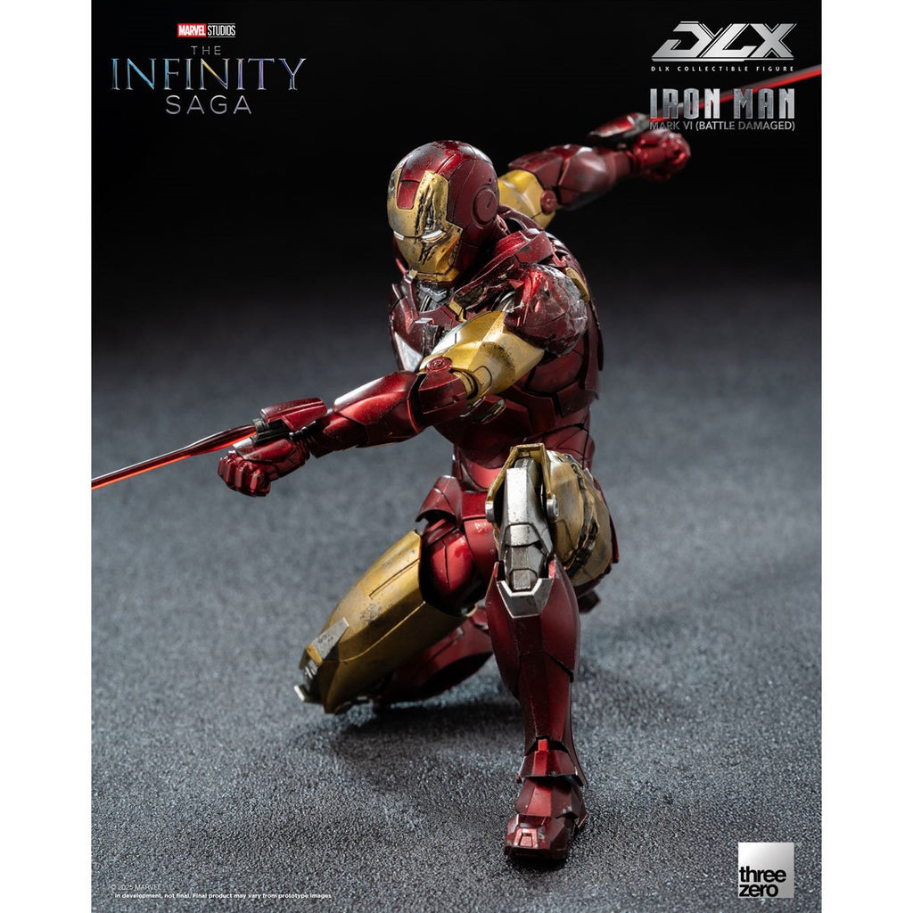 Marvel Studios: The Infinity Saga Iron Man Mark 6 Battle Damaged DLX Action Figure