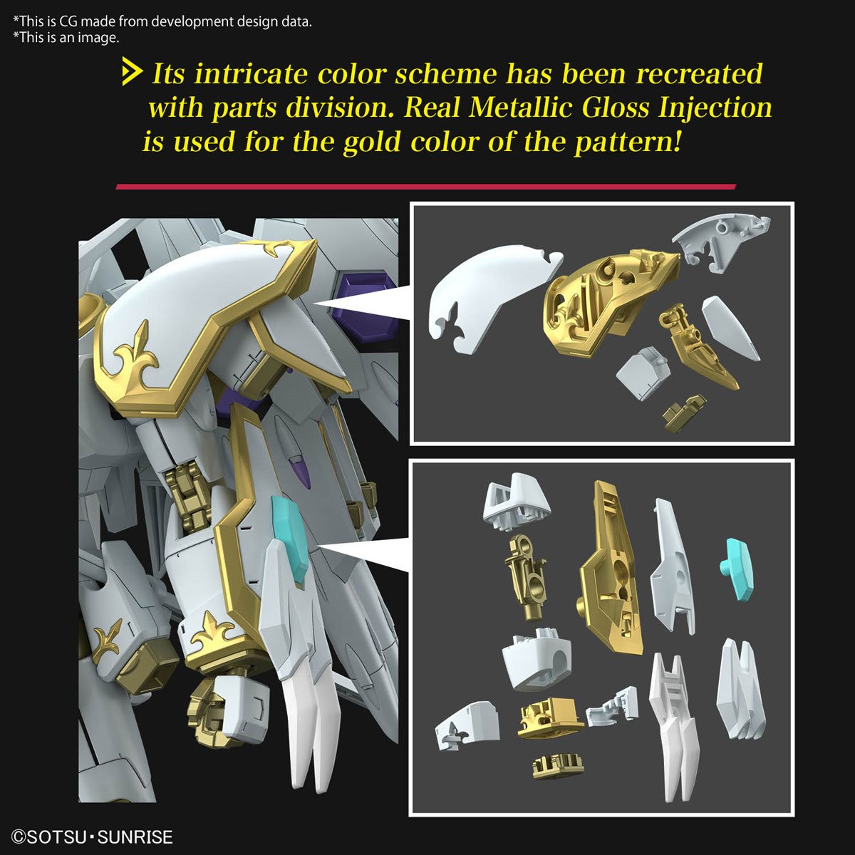 Mobile Suit Gundam Seed Freedom Black Knight Squad Cal-re.A High Grade 1:144 Scale Model Kit
