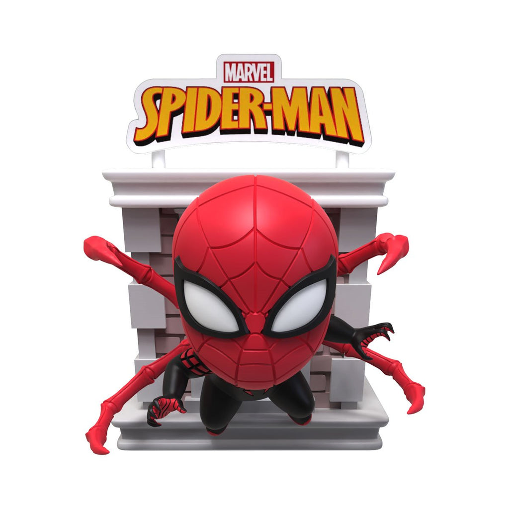 Spider-Man HeroBox Tower Series Window Box Mini-Figure Case of 6