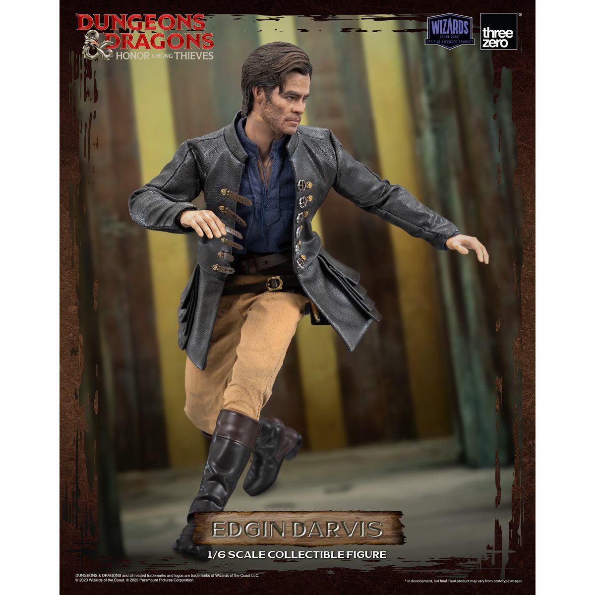 Dungeons & Dragons: Honor Among Thieves Edgin Darvis 1:6 Scale Action Figure