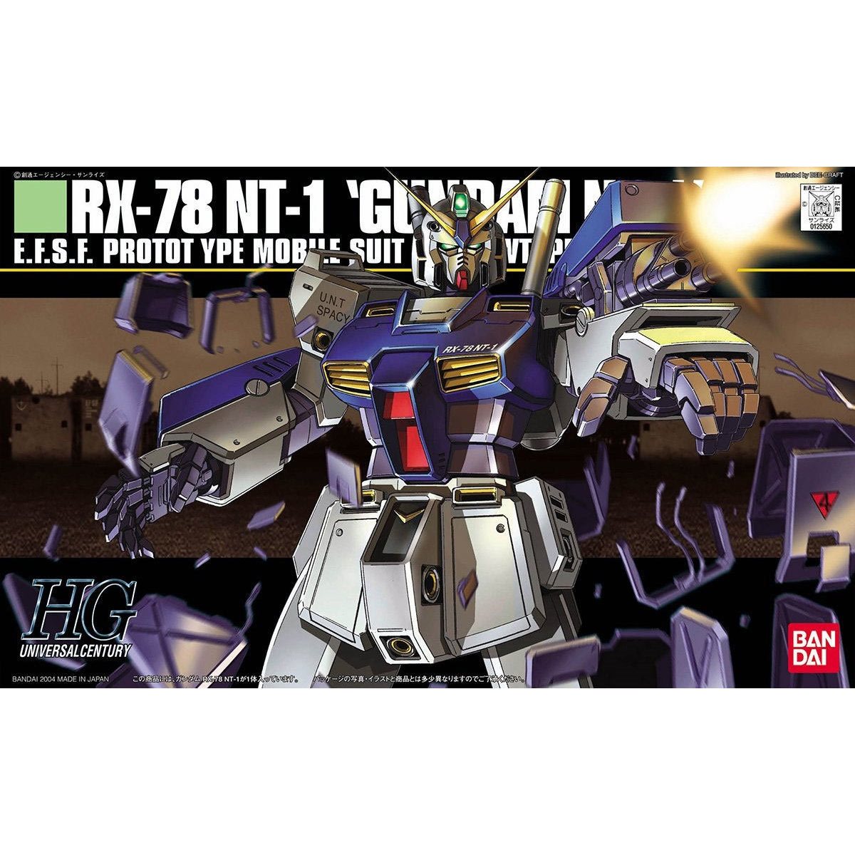 Mobile Suit Gundam 0080: War in the Pocket Gundam NT-1 High Grade 1:144 Scale Model Kit
