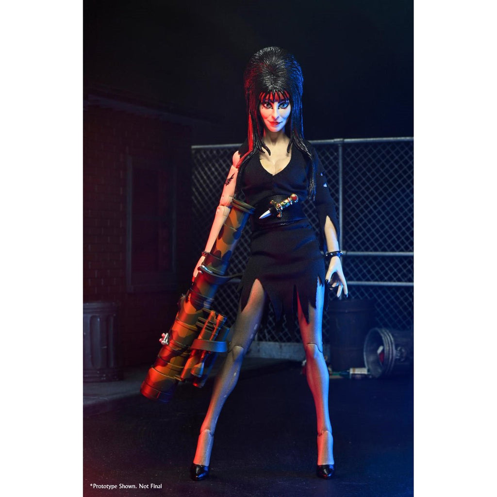 Elvira: Mistress of the Dark Commando Elvira 8-Inch Clothed Action Figure