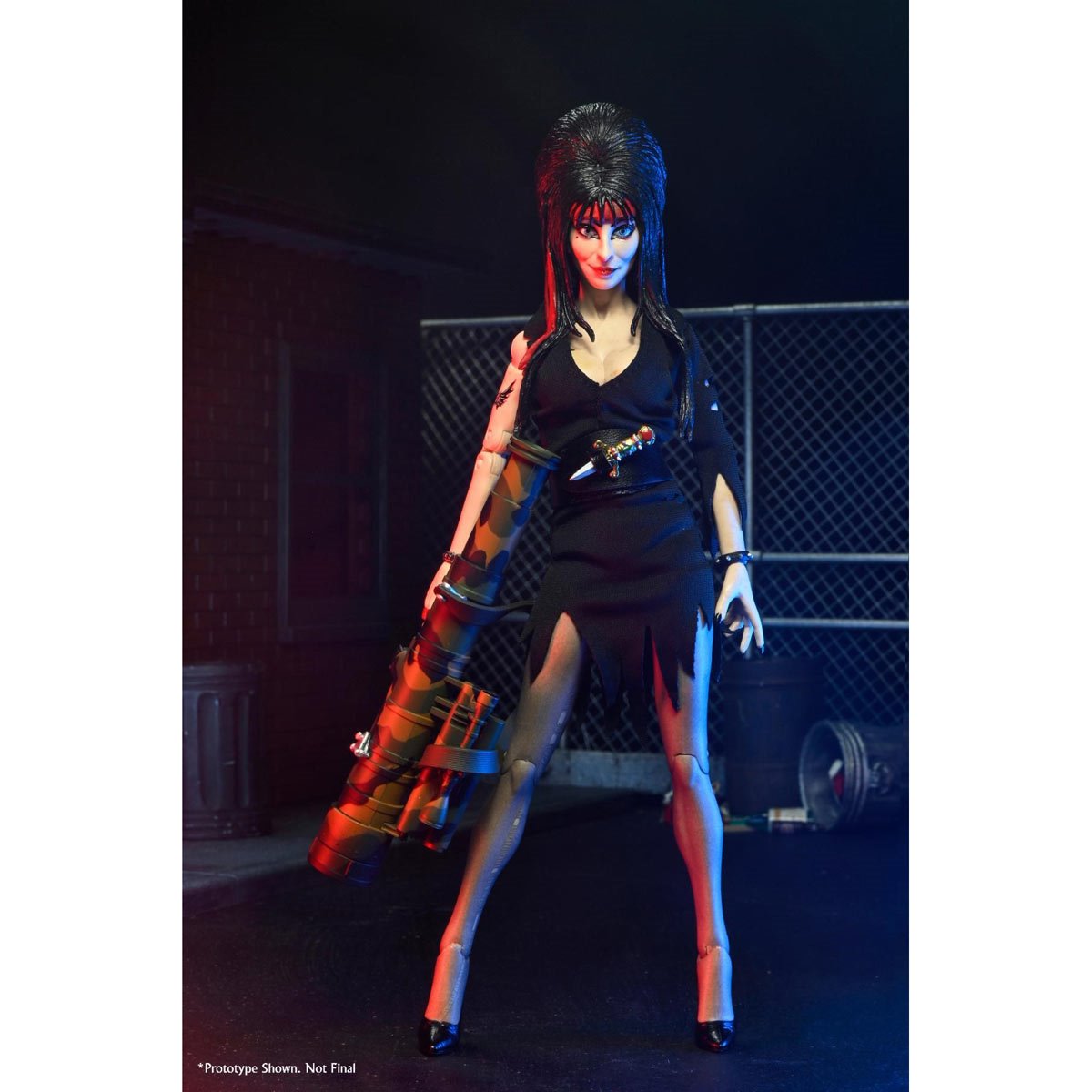 Elvira: Mistress of the Dark Commando Elvira 8-Inch Clothed Action Figure