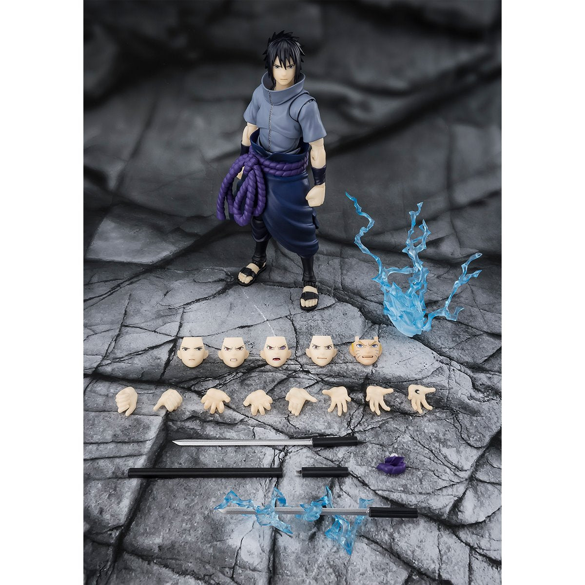Naruto Sasuke Uchiha Solitary Shinobi S.H.Figuarts Action Figure