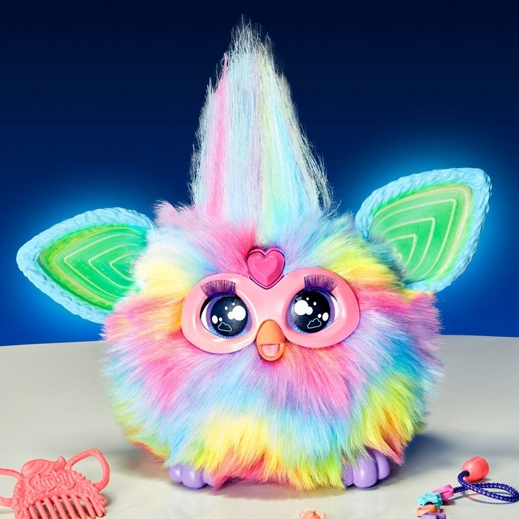 Furby Tie Dye Interactive Electronic Plush Toy