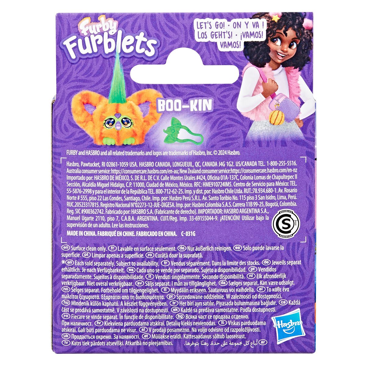 Furby Furblets Boo-Kin Mini Pumpkin Friend