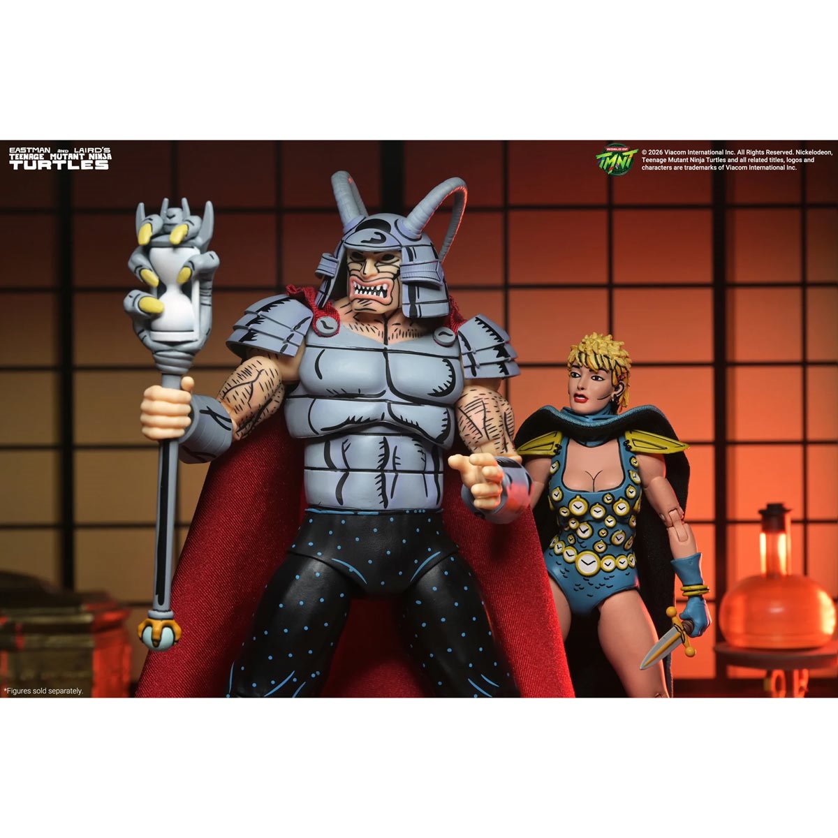 Teenage Mutant Ninja Turtles Mirage Comics Savanti Romero Warlord 7-Inch Scale Action Figure