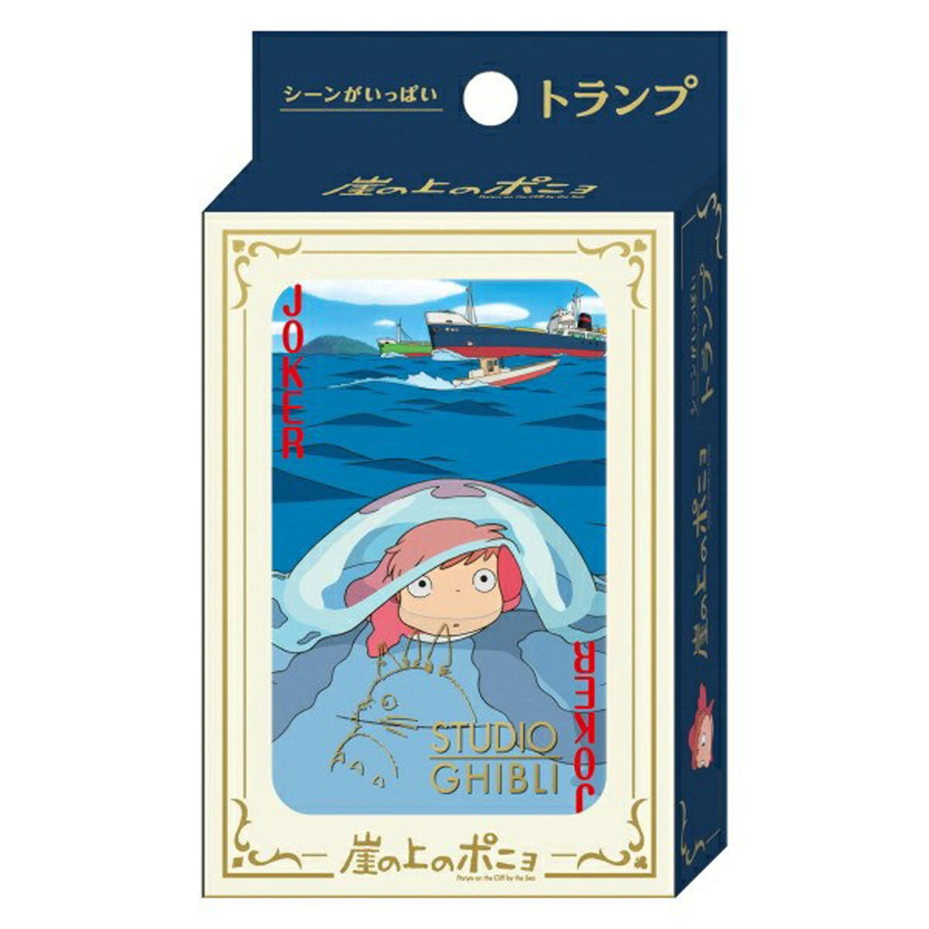 Ponyo on the Cliff Movie Scenes Playing Cards