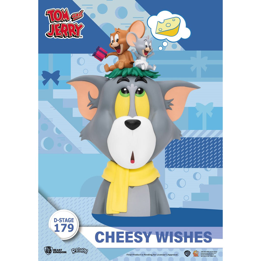 Tom and Jerry Cheesy Wishes DS-179 D-Stage Statue