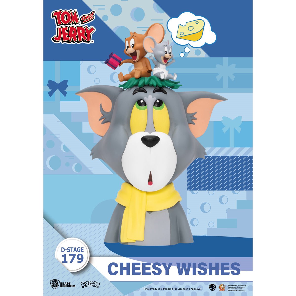 Tom and Jerry Cheesy Wishes DS-179 D-Stage Statue