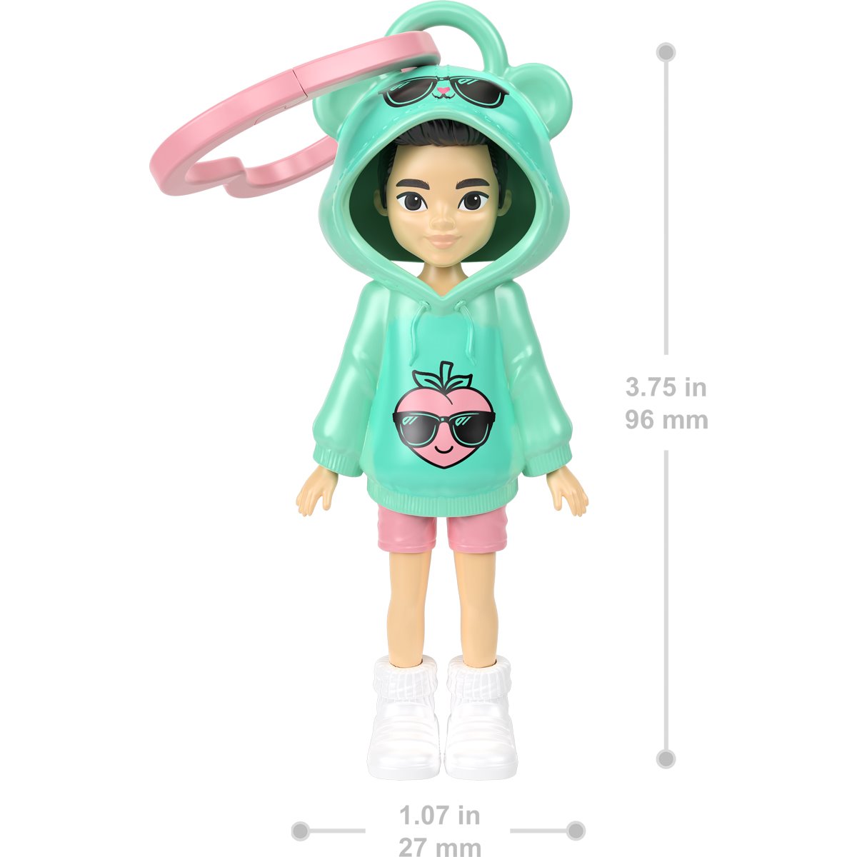 Polly Pocket Impulse Doll Mini-Figure Key Chain Case of 12