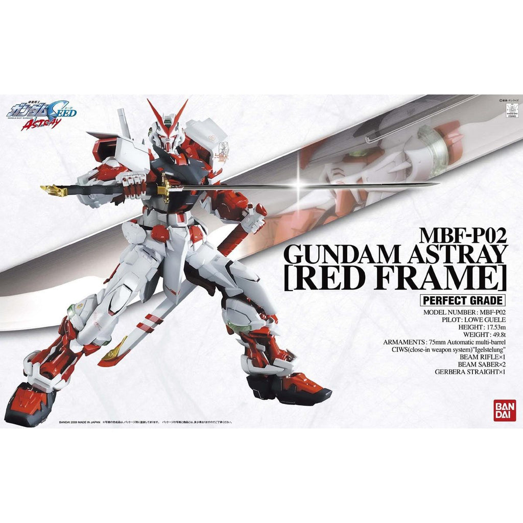 Gundam Seed Astray Red Frame Perfect Grade 1:60 Scale Model Kit