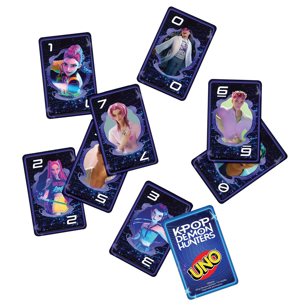 KPop Demon Hunters UNO Card Game