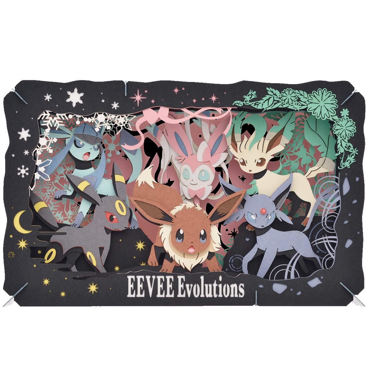 Pokemon PK-L02 Eevee Evolutions Version 2 Paper Theater