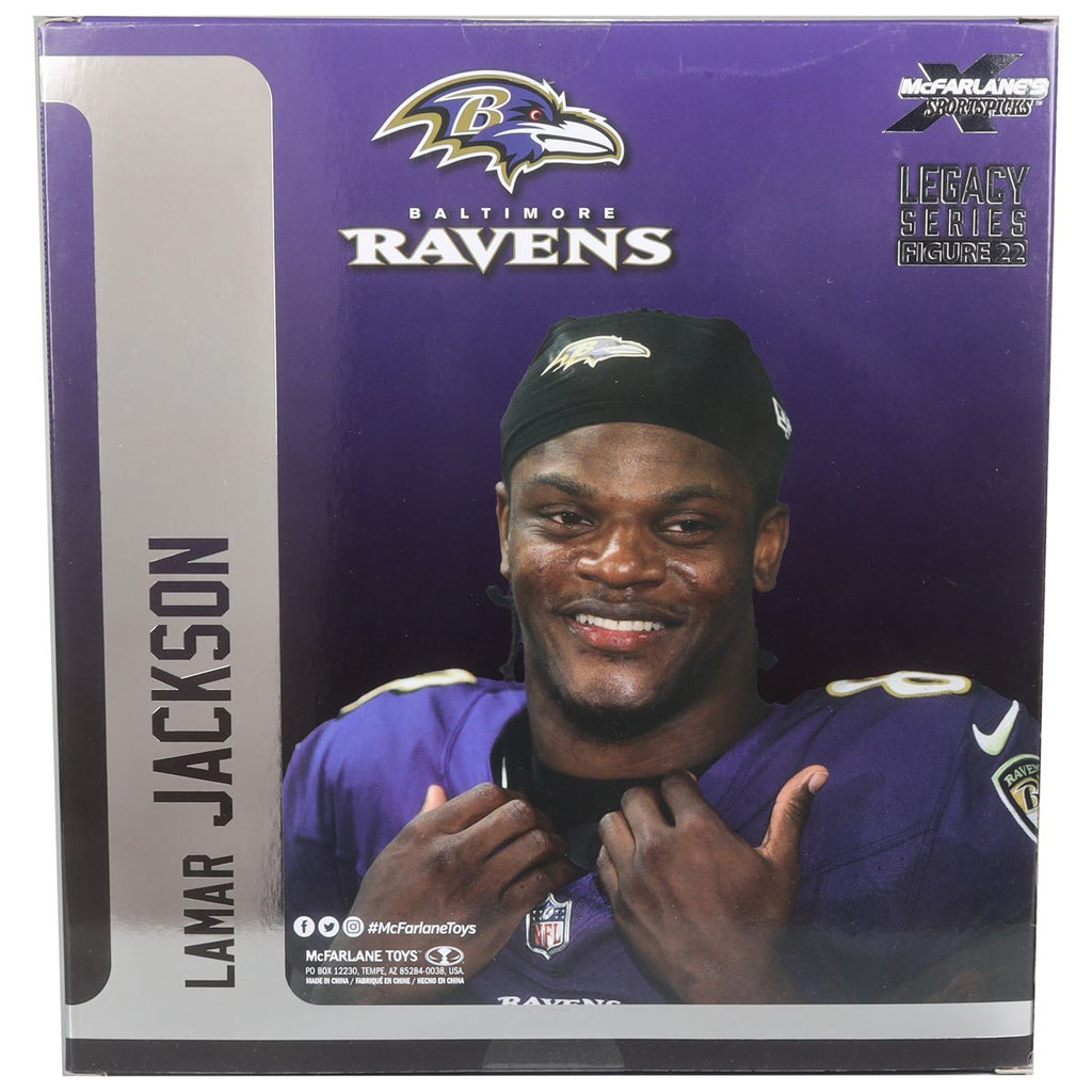 NFL SportsPicks 2024 Wave 2 Baltimore Ravens Lamar Jackson 7-Inch Scale Posed Figure