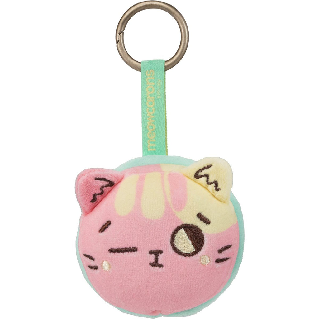 Meowcaron Wink Plush Bag Charm