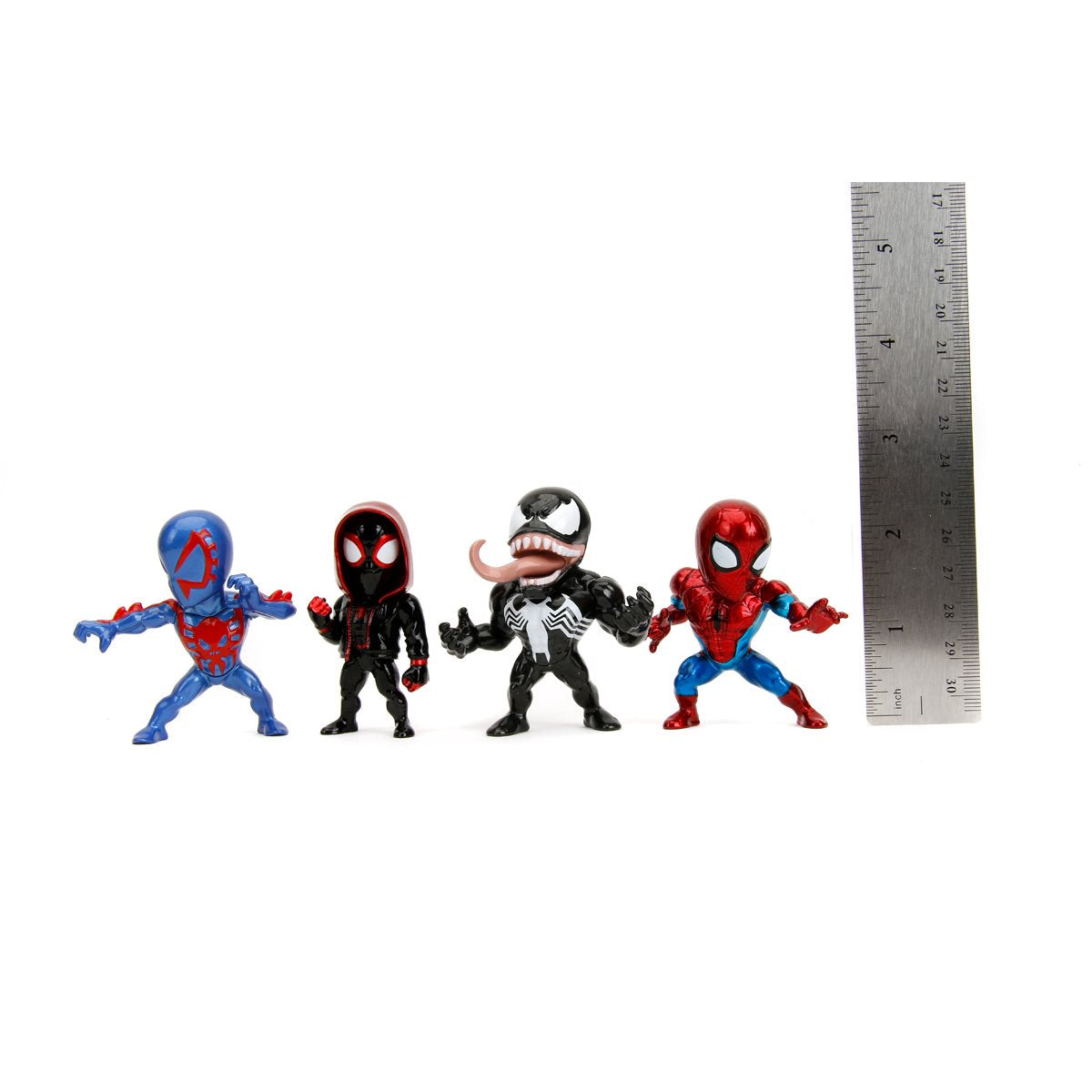 Marvel Spider-Man MetalFigs Die-Cast Metal 2 1/2-Inch Mini-Figure 4-Pack