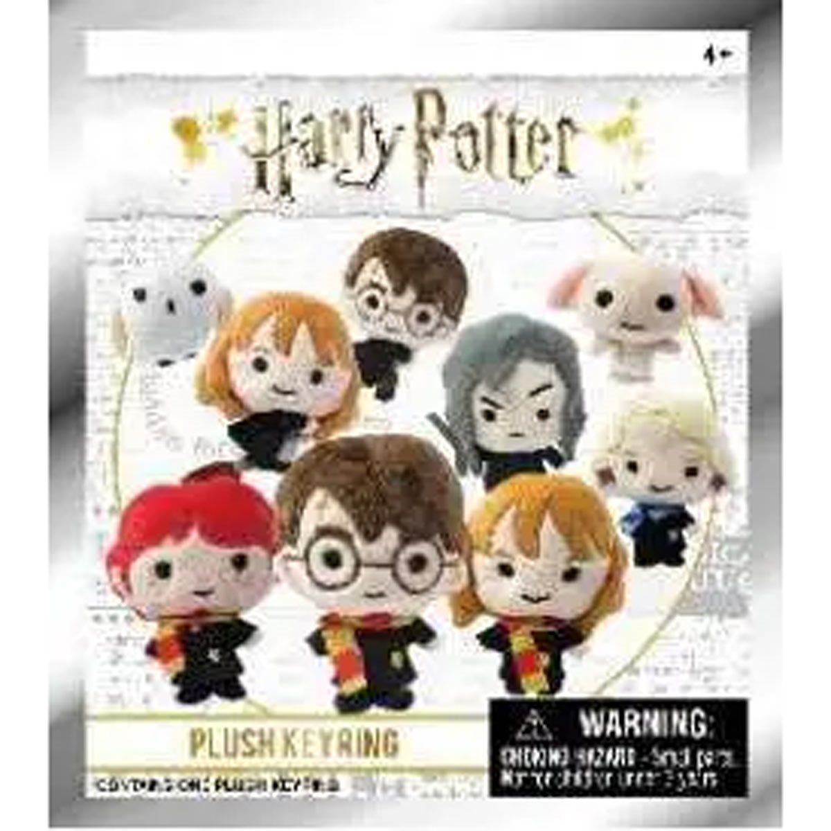 Harry Potter 3D Plush Key Chain Display Case