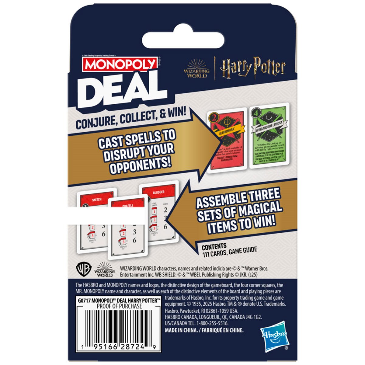 Harry Potter Monopoly Deal Card Game