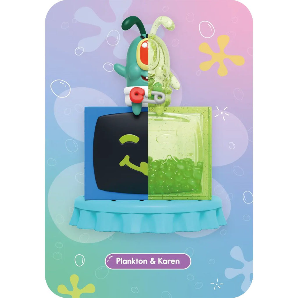 Spongebob Squarepants x Kandy Soda Edition Mini-Figure Display Tray of 6