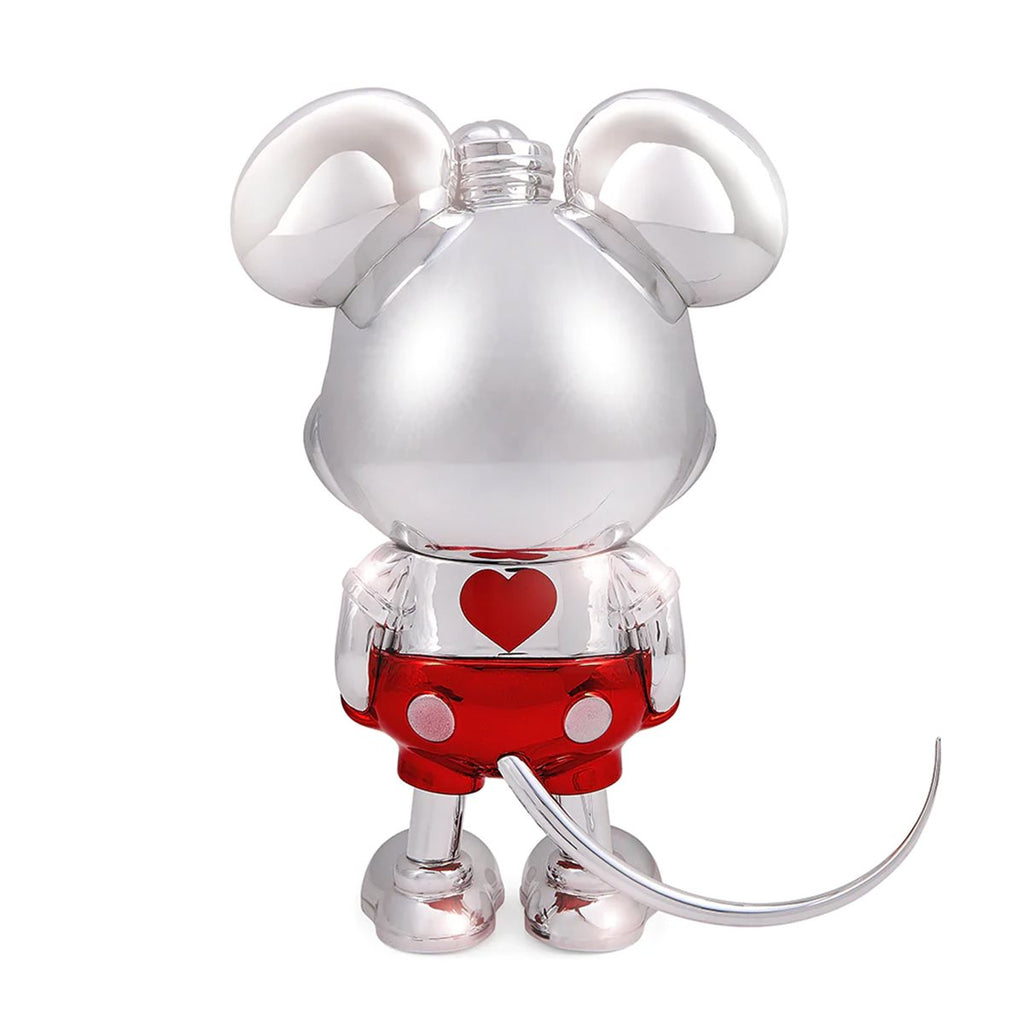 Disney 100 Mickey Mouse Sailor M. Silver-and-Red Electroplate Version 8-Inch Collectible Vinyl Figure - Limited Edition