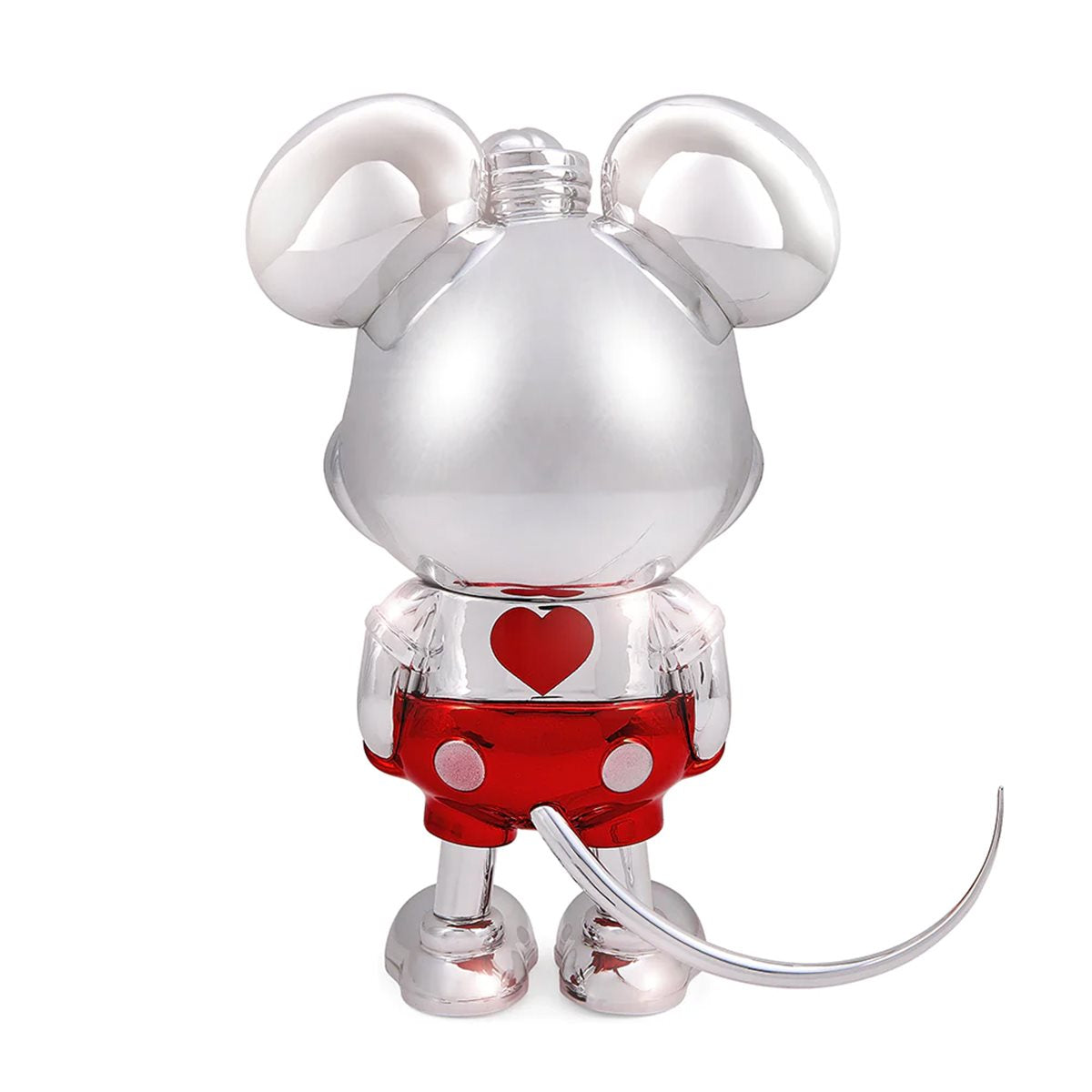 Disney 100 Mickey Mouse Sailor M. Silver-and-Red Electroplate Version 8-Inch Collectible Vinyl Figure - Limited Edition