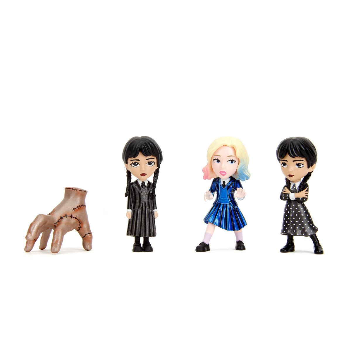 Wednesday MetalFigs 2 1/2-Inch Die-Cast Metal Mini-Figure 4-Pack