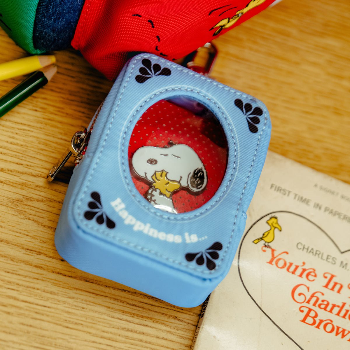 Peanuts 75th Mystery Blind-Box Vintage Soap Box Mini Ita Bag Charms Case of 8