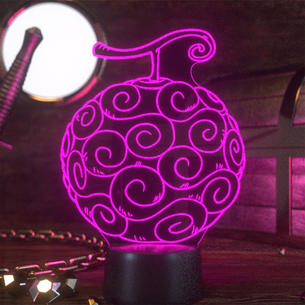 One Piece Gum Gum Fruit Otaku Lamp