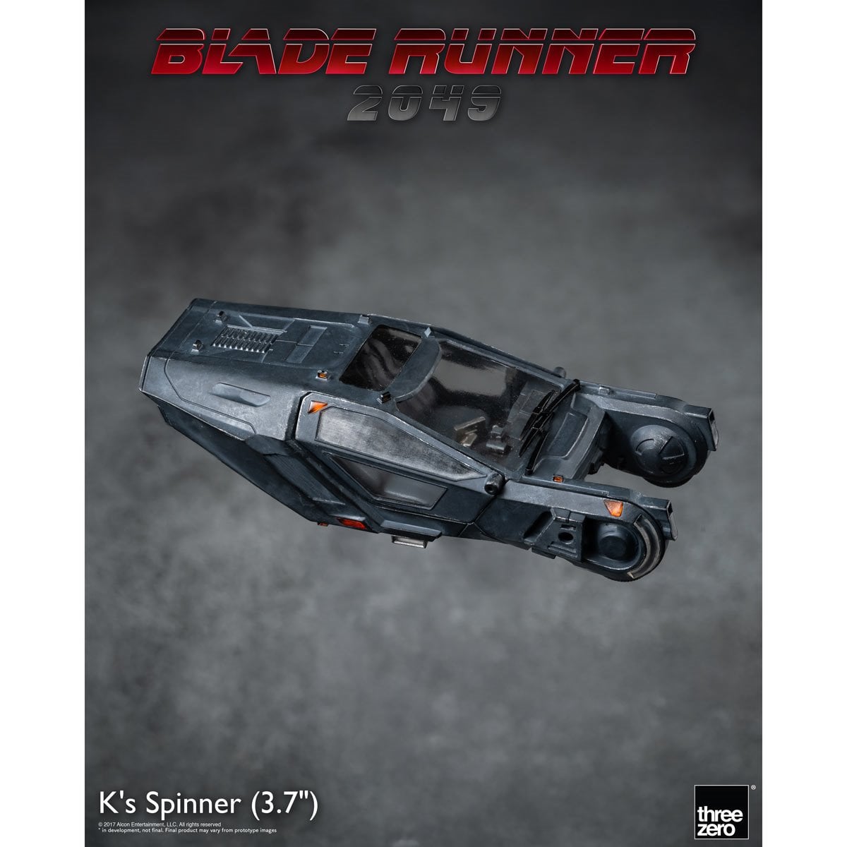 Blade Runner 2049 K's Spinner Die-Cast Metal Vehicle
