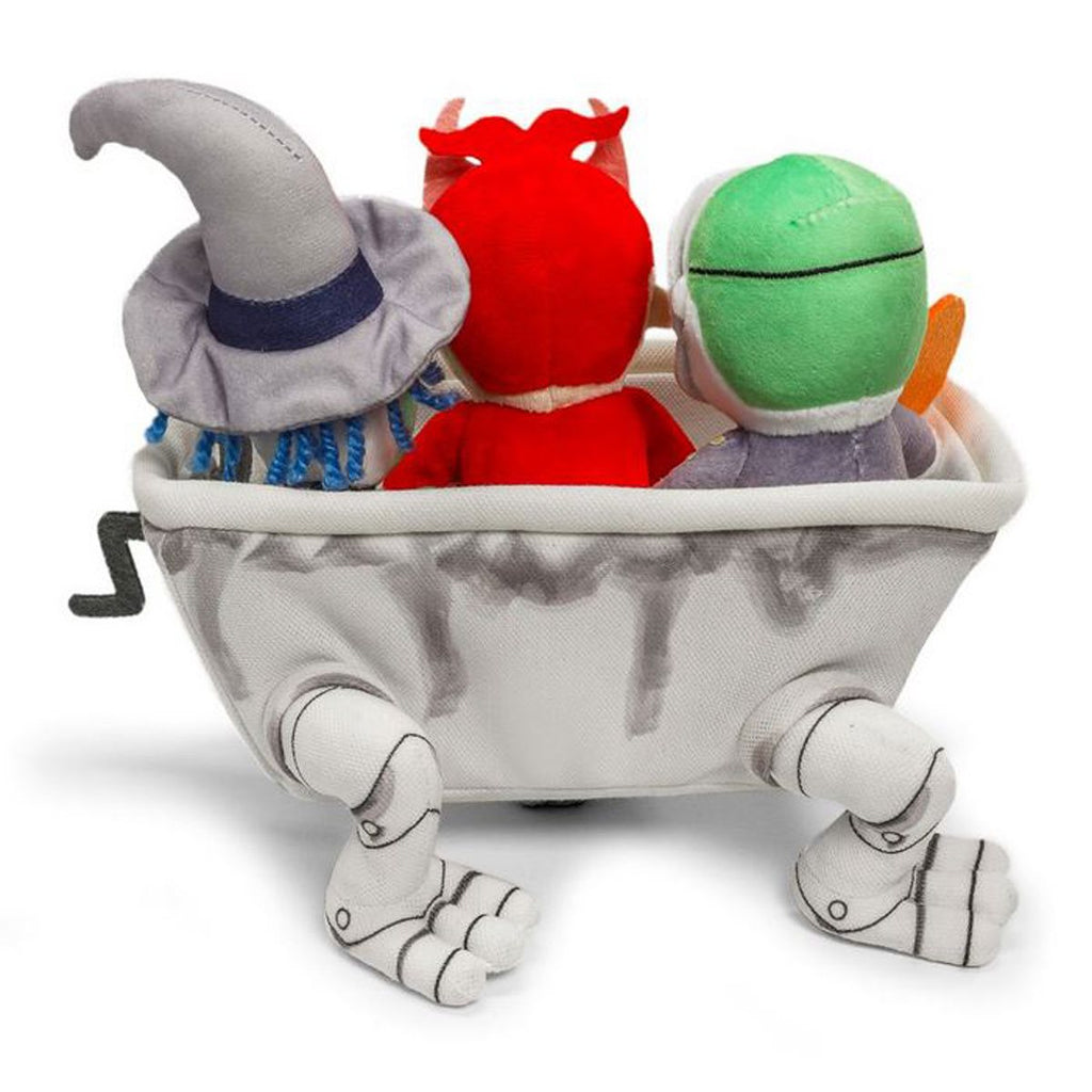 The Nightmare Before Christmas Lock, Shock & Barrel in Bathtub 9-Inch Interactive Plush