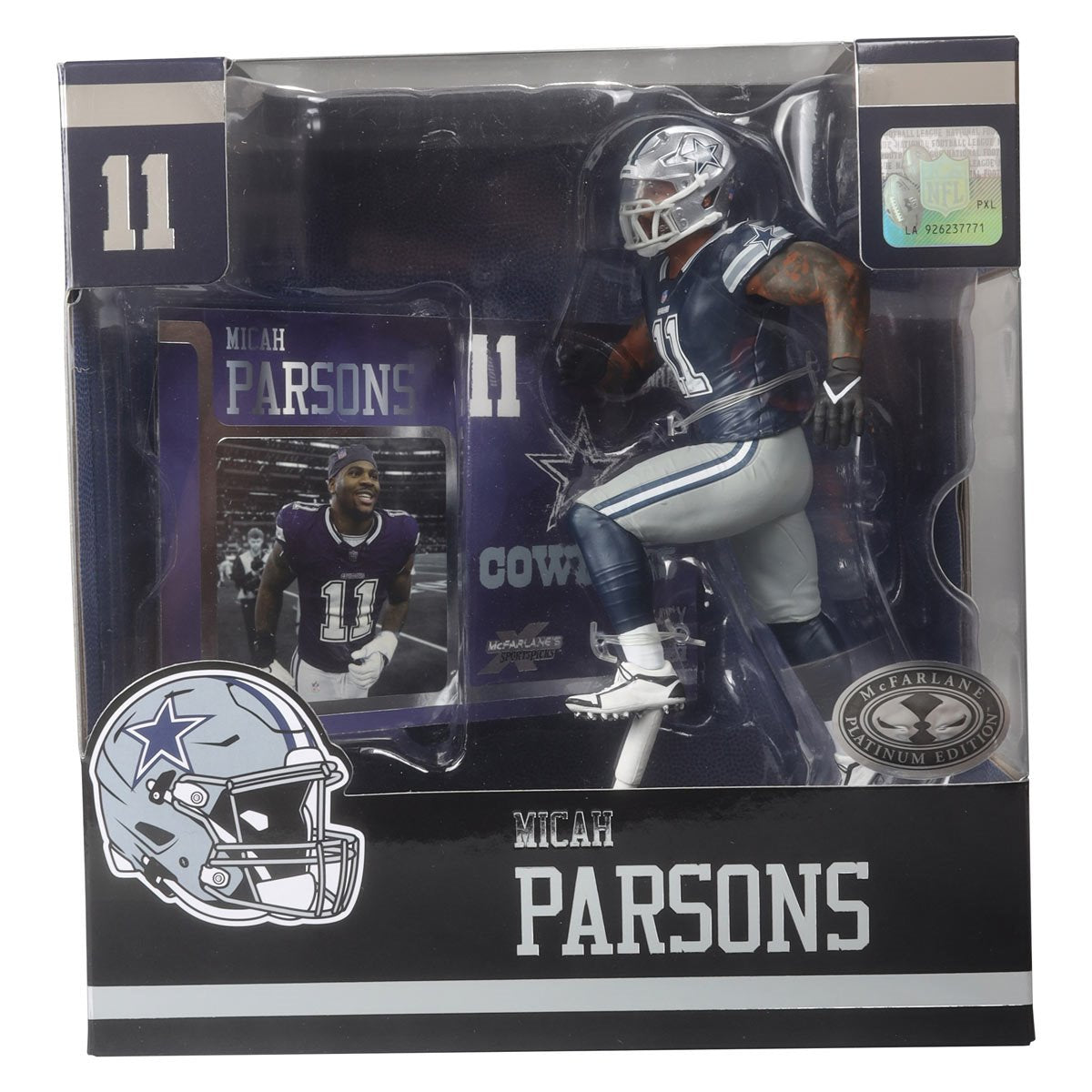 NFL SportsPicks 2024 Wave 2 Dallas Cowboys Micah Parsons 7-Inch Scale Posed Figure