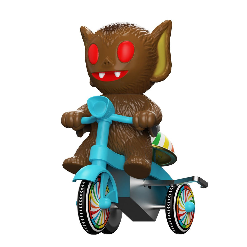 The Worst Bat Boy (Brown with Blue Trike) Super Cycles Figure