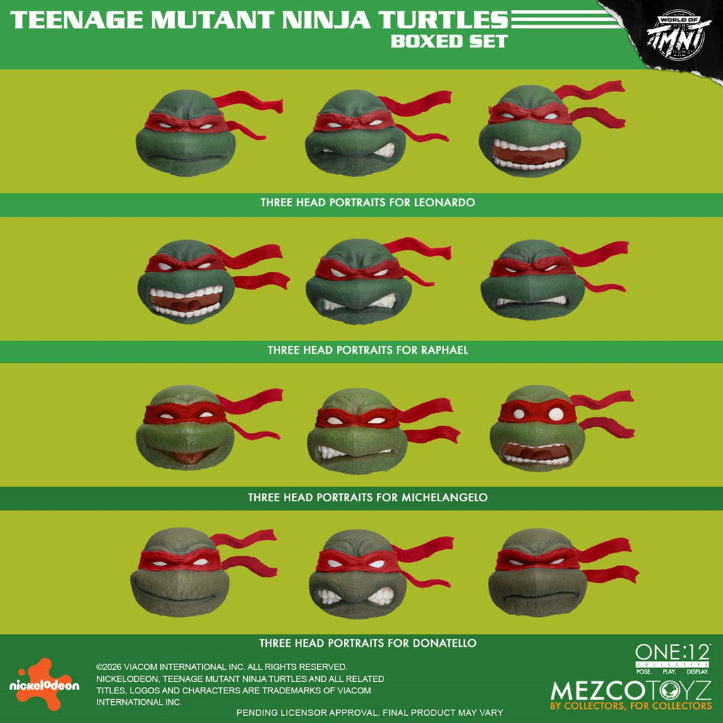 Teenage Mutant Ninja Turtles Deluxe One:12 Collective Boxed Set - ReRun