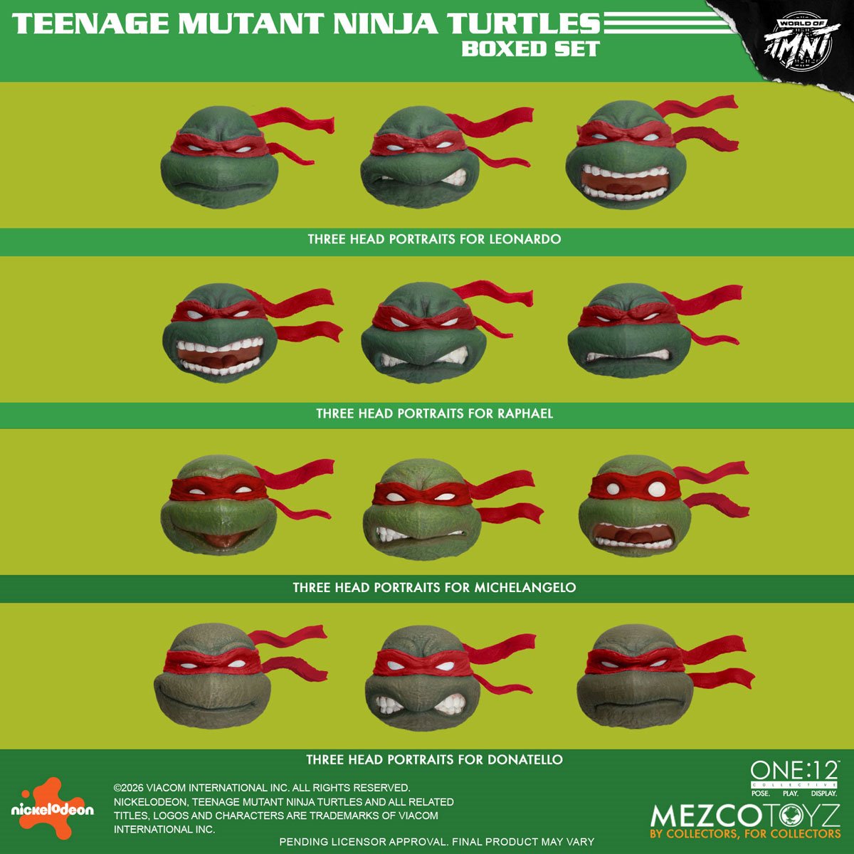 Teenage Mutant Ninja Turtles Deluxe One:12 Collective Boxed Set - ReRun