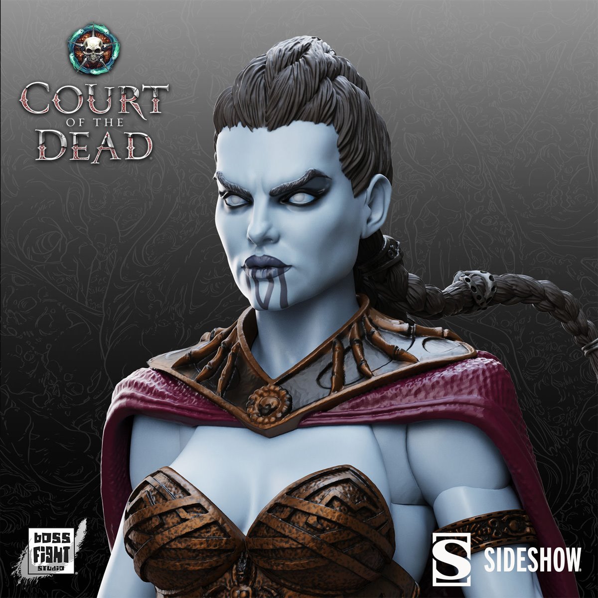 Court of the Dead Kier: Death's Warbringer Epic H.A.C.K.S. 1:12 Scale Action Figure