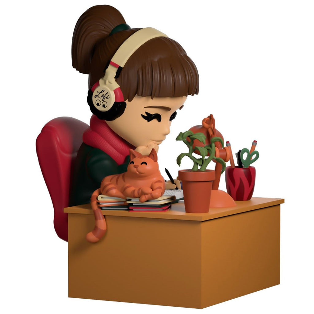 Music Collection Lofi Girl 12-Inch Vinyl Figure